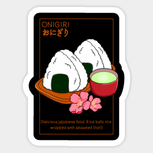 Japanese Onigiri Sticker